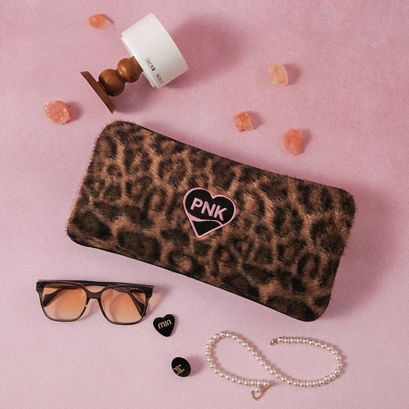 Leopard Electric Hot Water Bottle - Pink